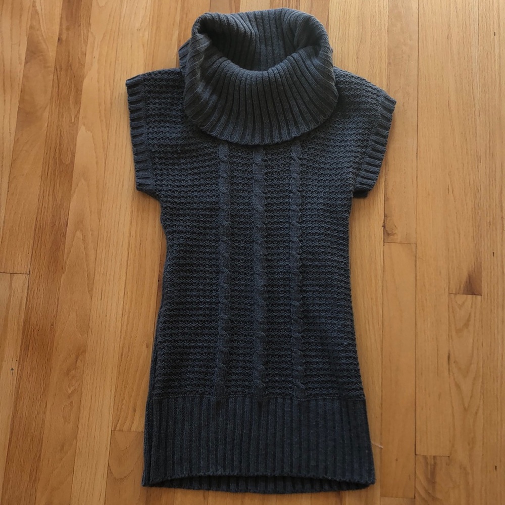 Cowl neck longer sweater - Picture 1 of 12